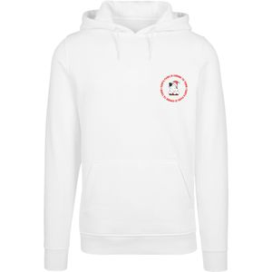 F4NT4STIC Sweatshirt 'Sansta Paws Christmas Cat Breast'  rood / zwart / wit