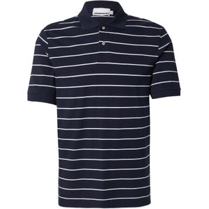 ARMEDANGELS Shirt 'MAARIO'  navy / wit