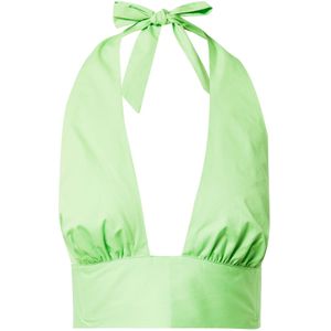 ABOUT YOU x Laura Giurcanu Top 'Feline'  lichtgroen