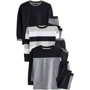 Next Nachtkledij  beige / grijs / zwart / wit