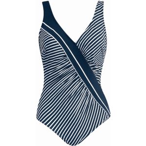 SUNMARIN Badpak  navy / wit