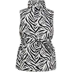 faina Bodywarmer  zwart / wit