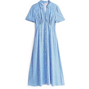 TOMMY HILFIGER - Blousejurk - Lichtblauw - Bloemenprint
