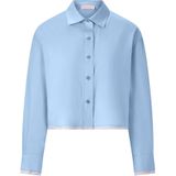 Rich & Royal - Blouse - Blauw - Klassieke Blouse - Lange Mouw