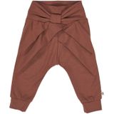 Müsli by GREEN COTTON - Broek - Rood - Effen - Lang/maxi