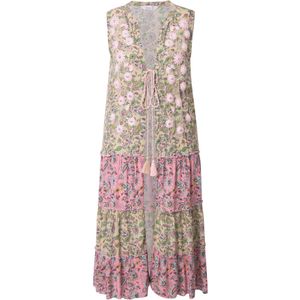 MIAMODA Kimono  beige / gemengde kleuren / pink