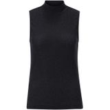 Rich & Royal - Top - Zwart - Mouwloos - Normale Pasvorm