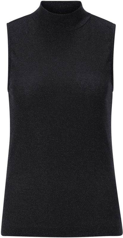 Rich & Royal - Top - Zwart - Mouwloos - Normale Pasvorm