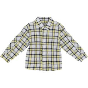Panço Overhemd  geel / zwart / wit
