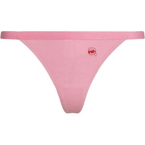 Karl Lagerfeld String 'Ikon'  rosa / rood
