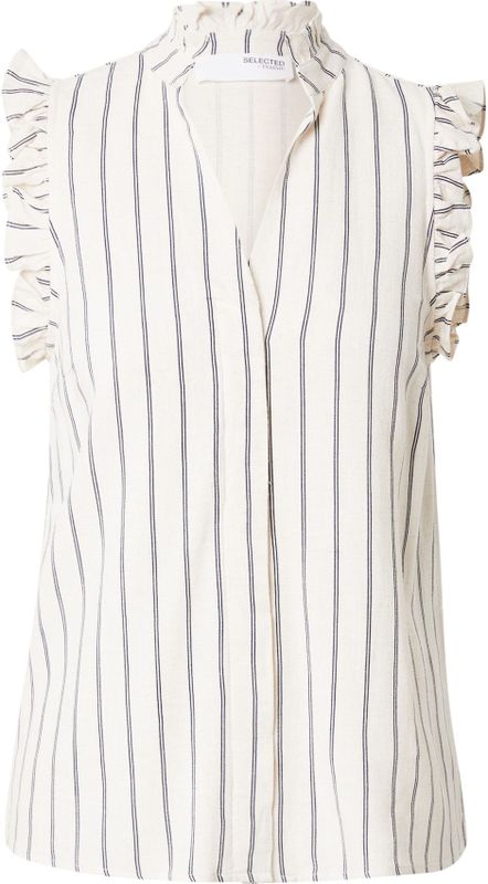 Selected - Viva Ruffle - Blouse - Mouwloos
