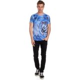 Rusty Neal - T-shirt - Katoen - Zwart - Normale Pasvorm