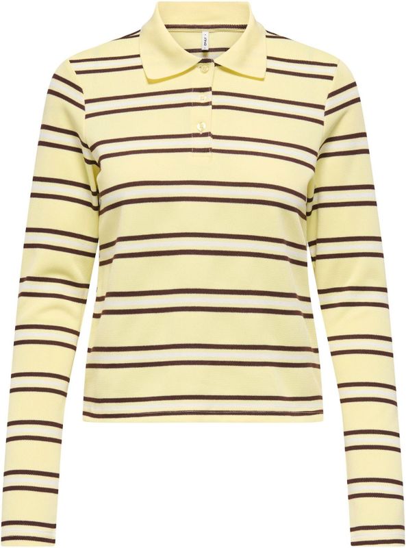 Onlevie - Polo Shirt - Lange Mouwen - Regular Fit