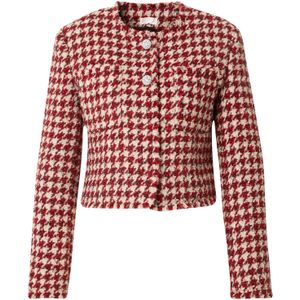 Liu Jo - GIACCA - Blazer - Beige - Donkerrood