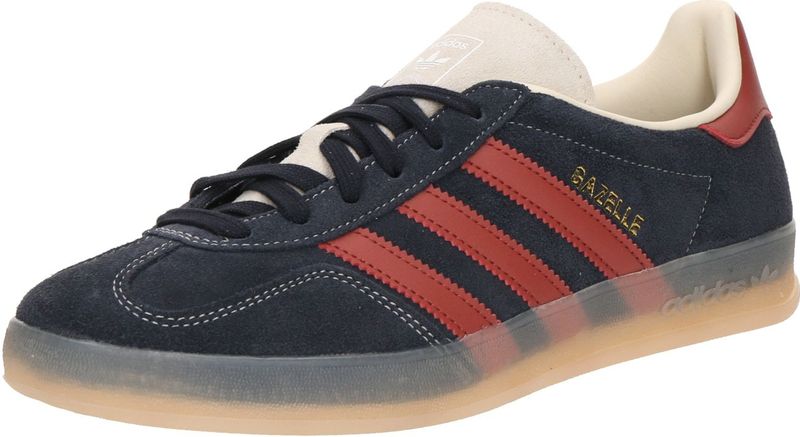 Adidas - GAZELLE - Sneakers - Groen - Leer - Logoprint