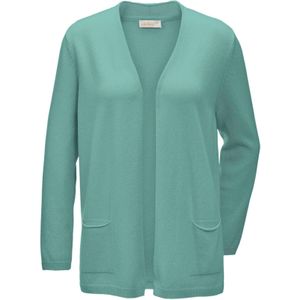 Goldner Gebreid vest  cyaan blauw