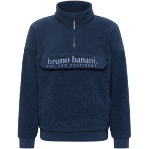 Bruno Banani Sweatshirt 'Cash'  lichtgrijs / petrol