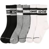 Converse - CHN Basic Wordmark Crew - Kindersokken - Set van 6