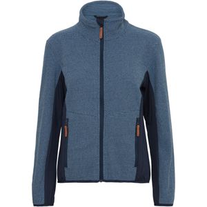 North Bend Fleece jas 'Helga'  blauw / donkerblauw
