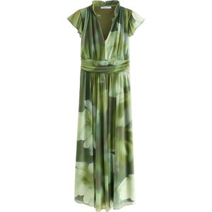 Next Jurk  groen / olijfgroen / lichtgroen