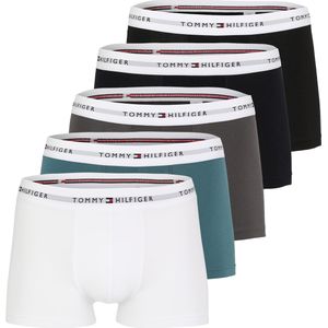 Tommy Hilfiger - Underwear - Boxershort - Fm Ocn/Md Gry/Ds Sk/W/Blk - Set van 5