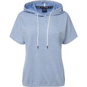 LAURASØN Sweatshirt  hemelsblauw / wit