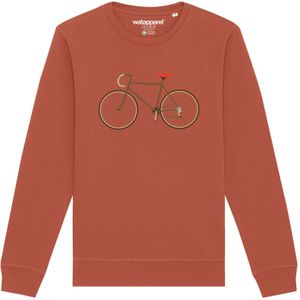 Watapparel Sweatshirt ' Fahrrad '  lichtbruin / gemengde kleuren