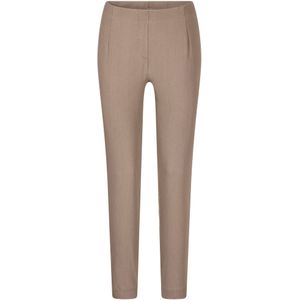 Goldner Bandplooi jeans 'Louisa'  camel