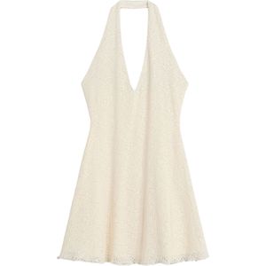 Bershka Jurk  crème