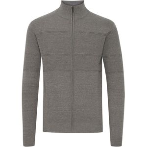 11 Project Gebreid vest 'Yannik'  grijs