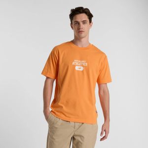 new balance Shirt 'Heritage'  oranje / wit