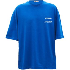 VAMOS CLO Shirt  royal blue/koningsblauw / wit