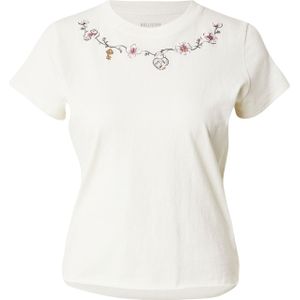 HOLLISTER Shirt  rosa / zwart / wit