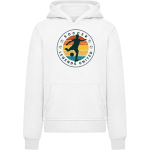 F4NT4STIC Sweatshirt 'Soccer Legends United'  geel / groen / donkeroranje / zwart / wit