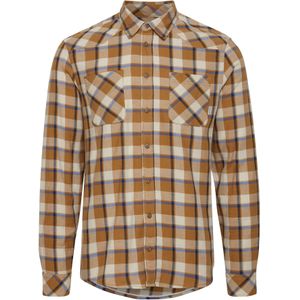BLEND Overhemd  beige / blauw / bruin / wit