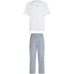 Karl Lagerfeld Pyjama lang  gemengde kleuren / wit