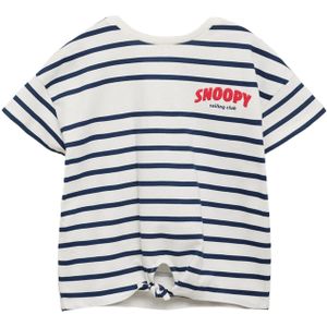 MANGO KIDS Shirt 'SYRAYAS'  navy / rood / offwhite
