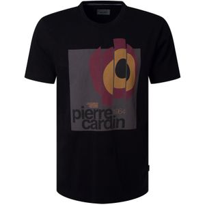 PIERRE CARDIN Shirt  lichtbruin / grijs / zwart