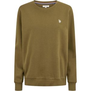 U.S. POLO ASSN. Sweatshirt ' Helen '  olijfgroen