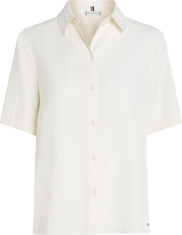 TOMMY HILFIGER - Blouse - Ivoor - Klassieke Blouse