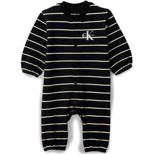 Calvin Klein - Werkoverall - Zwart/Wit - Sweatstof - Lange Mouw