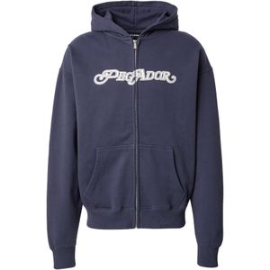 Pegador Sweatvest 'Magten'  indigo / wit