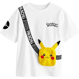 Next Shirt 'Pokemon'  geel / rood / zwart / wit