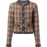 JOOP! - Gebreid vest - Opaal / Bruin / Lichtbruin