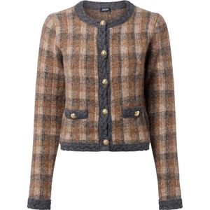 JOOP! - Gebreid vest - Opaal / Bruin / Lichtbruin