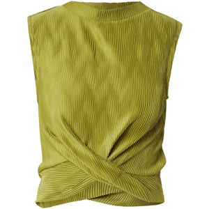 ABOUT YOU - Malena - Blouseshirt - Olijfgroen - Mouwloos