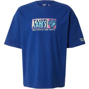 HOLLISTER Shirt  blauw / geel / mintgroen / pink