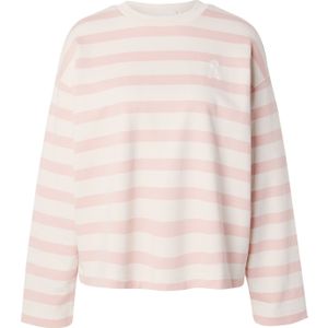 ARMEDANGELS Sweatshirt 'FRANKAA'  rosa / wit