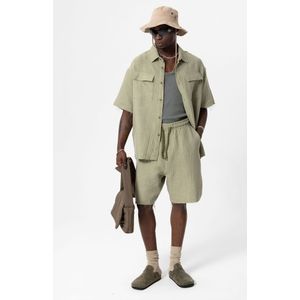 VAMOS CLO Overhemd  groen