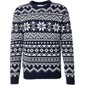 Lindbergh Trui  donkerblauw / wit